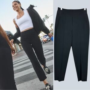 Athleta Endless High Rise Textured Buttery Soft Stretchy Pull On Travel Pants 4